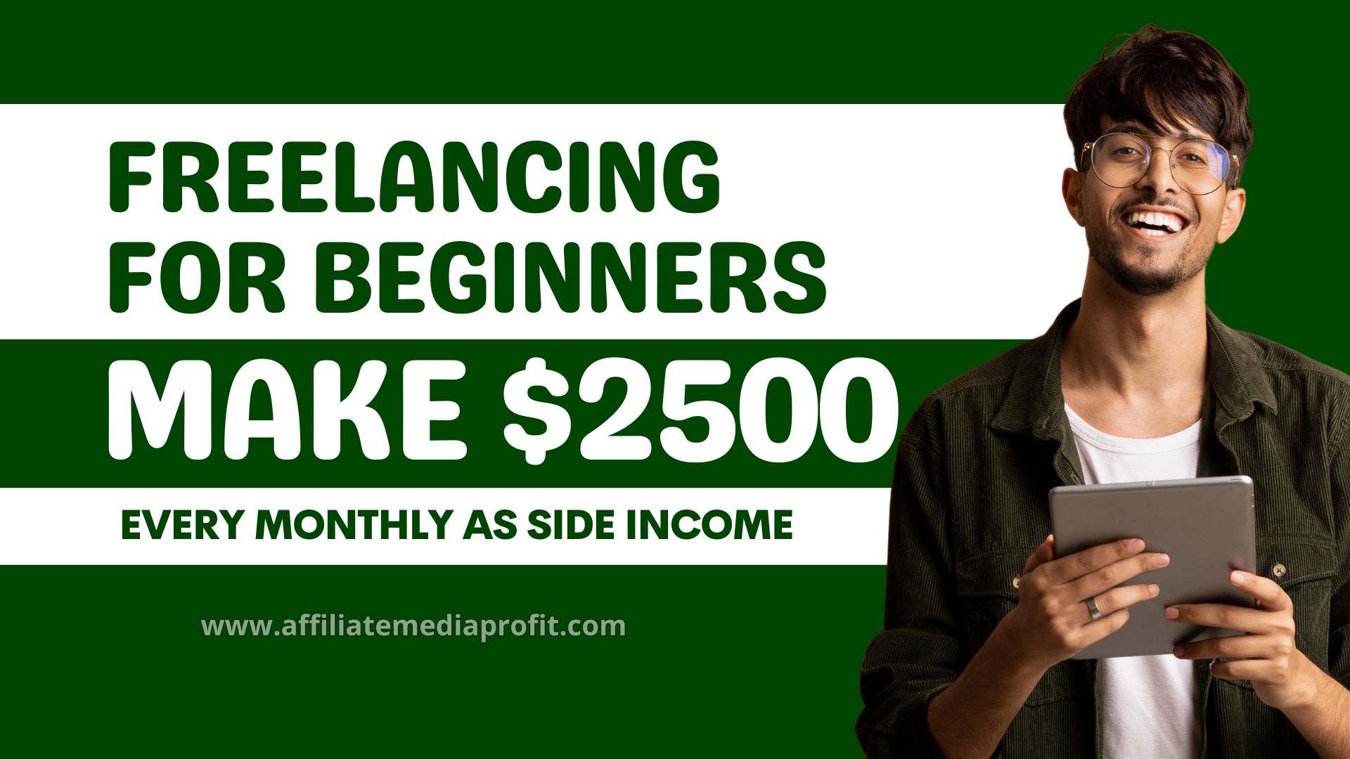 Freelancing for Beginners: Make $2500 Every monthly as Side Income