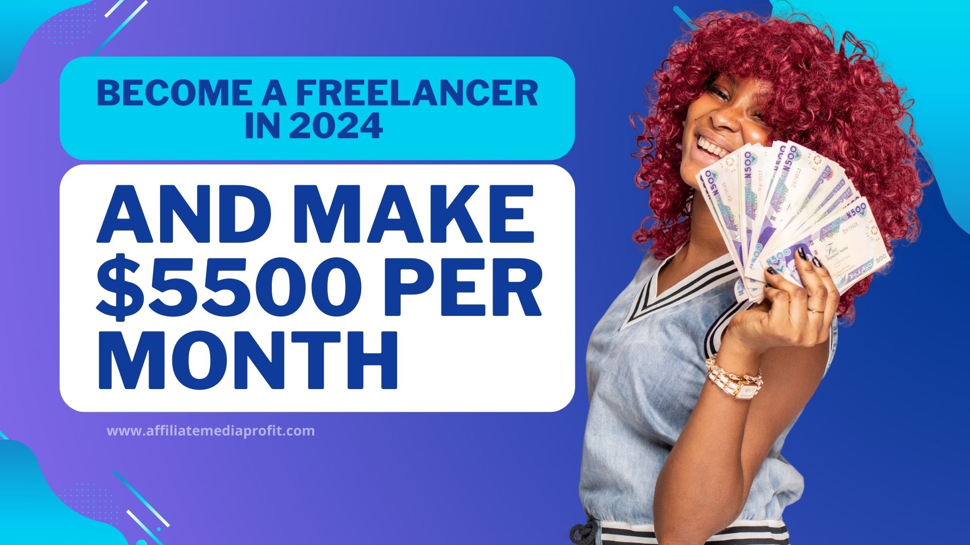 Become a Freelancer in 2024 and Make $5500 per Month